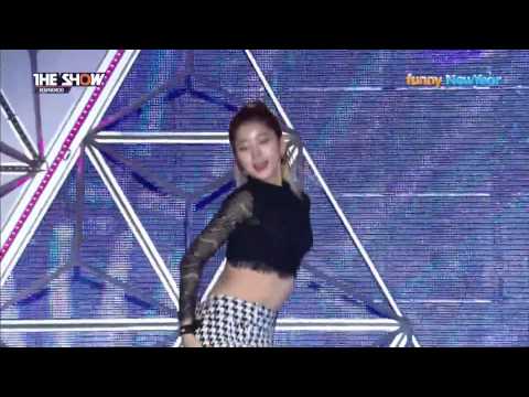 [1080P] 141230 HELLOVENUS (헬로비너스) - Sticky Sticky (끈적끈적) @ THE SHOW