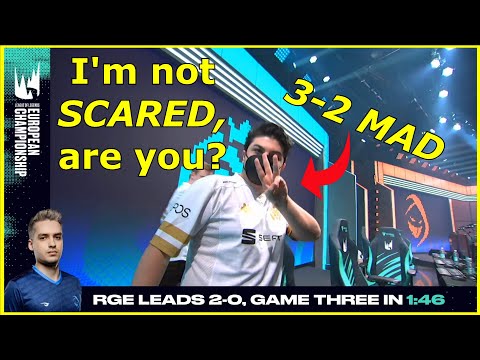 LEC Finals - RGE vs MAD - Down 2-0, Armut makes a prediction