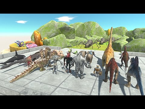 SABER-TOOTHED SPIDER CHALLENGE - Animal Revolt Battle Simulator