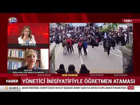 Genel Özlük-Hukuk ve TİS Sekreterimiz Yeliz Toy,12 Nisan Cumartesi günü Sözcü Tv’de yayınlanan Haber Bülteni programında gazeteci Gülinay Selçuk`un canlı yayın konuğu oldu.12/04/2025 | EĞİTİM İŞ