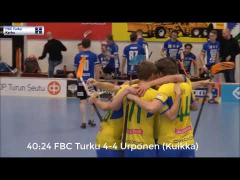 Maalikooste pelistä FBC Turku - Karhut 16.11.2017