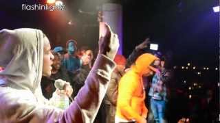 LIL REESE LIVE feat JUELZ SANTANA X VINNY CHA$E KID ART NYC!!!!!!....