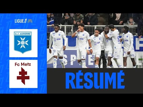 AJ AUXERRE - FC METZ (3-1) | Week 15 - Ligue 1 McDonald's 25/26