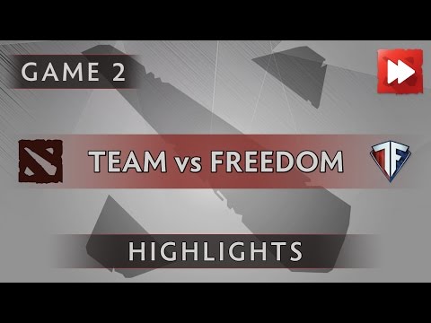 Team Dotamaster & Disciples vs Team Freedom Dota 2 [Game 2] ESL One Frankfurt 2016 - Dota Highlights