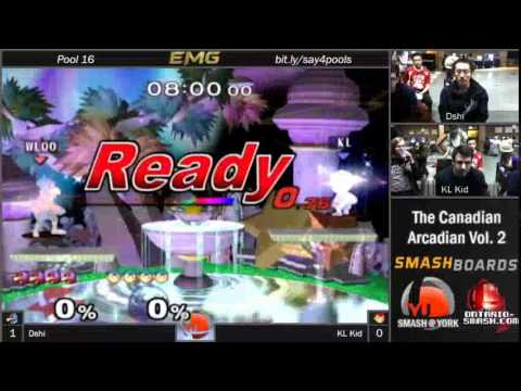 Canadian Arcadian Vol. 2 - Dshi vs. KL)Kid - Pools
