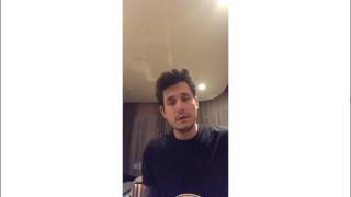 John Mayer - Stop This Train Instagram Live February 25, 2017