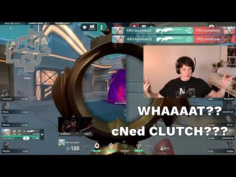 Sliggy Reacts To KRU keznitdeuS DOUBLE OP KILLS THROUGH SMOKE Against PRX