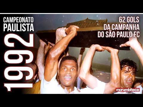 SÃO PAULO FC CAMPEÃO PAULISTA 1992 | Gols da Campanha!