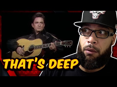 I LOVE BLACK! Videographer REACTS to Johnny Cash "Man In Black" - FIRST TIME REACTION