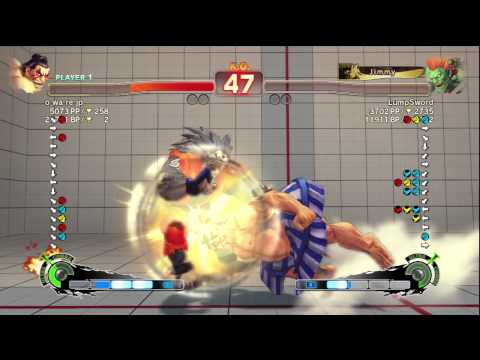 o wa re jp [Honda] Vs LumpSword [Blanka] SSF4 Arcade Edition 2012 720 HD