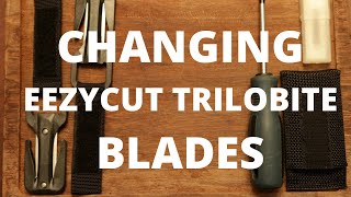 Changing EEZYCUT Trilobite Blades | Quick Scuba Tips