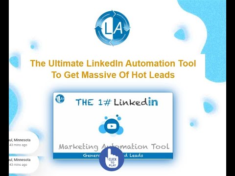 LinkedIn lead generation software - Linked Assist Demo Original