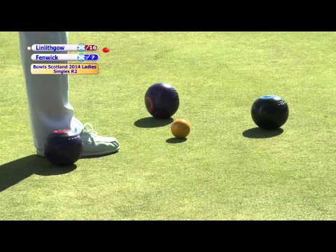 Bowls Scotland National Championships 2014 - Ladies Singles R2