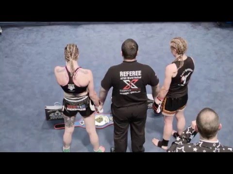 Caroline Abe vs Sarah Glandien || 2016 || A.F.S.O. European Championship ||