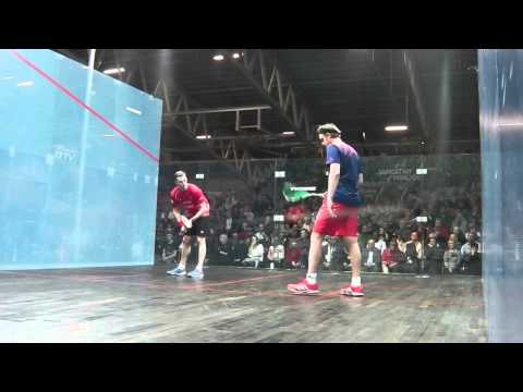 Nick Matthew v James Willstrop final  Game 1