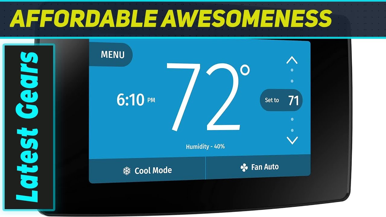 Sensi Touch Smart Thermostat ST75: Best for Apple HomeKit and Voice Control