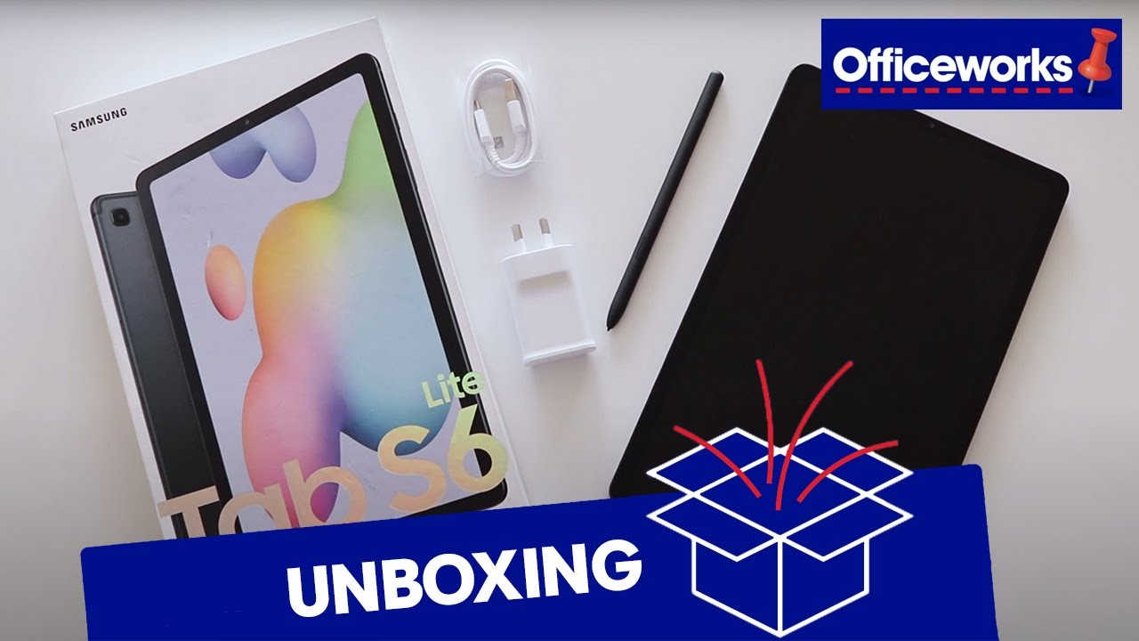 Samsung Galaxy Tab S6 Lite Unboxing