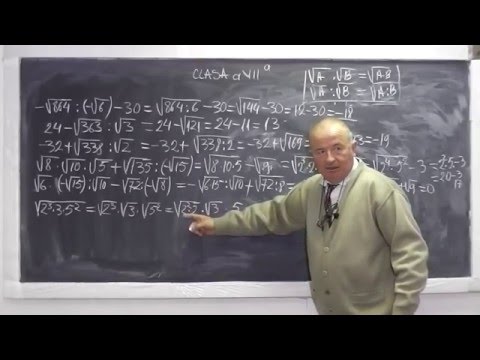 3/3 Lectia 753 - Operatii in multimea numerelor reale Scoaterea de sub radical Modulul - Clasa 7