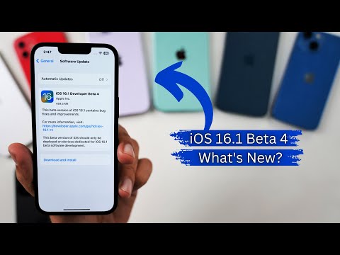 iOS 16.1 Beta 4 Released | What's New?