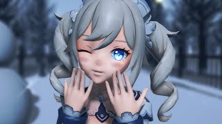 [MMD]スターナイトスノウ/原神・バーバラ