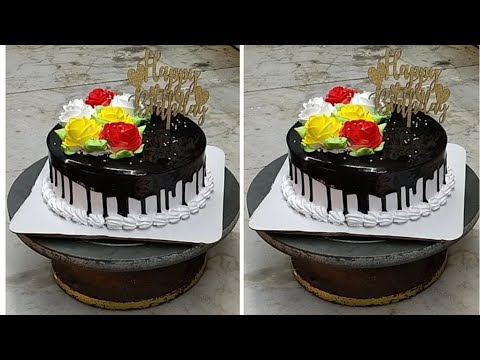 1 kg Truffle Chocolate Cake - New Cake Design 2021- pranshulcakes🧿