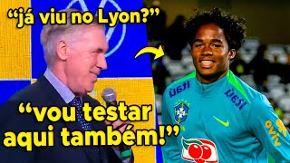 🚨COM 5 JOGOS JÁ CONVENCEU O ANCELOTTI!! ENDRICK TEM VOLTA PRA SELEÇÃO CONFIRMADA E VOLTA VS A FRANÇA