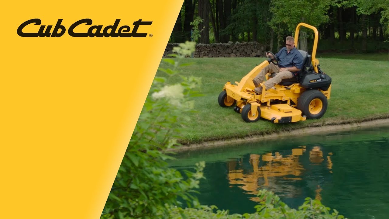 Cub Cadet | Pro Series | The Steering Technology Advantage.