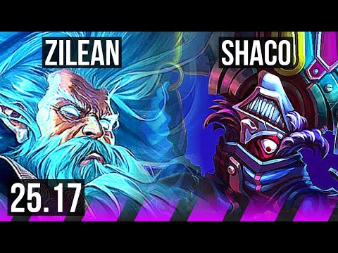 ZILEAN & Kai'Sa vs SHACO & Jhin (SUP) | KR Master | 25.17