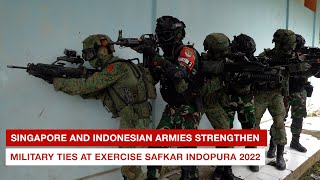 Download lagu Singapore and Indonesian armies strengthen military ties at Exercise Safkar Indopura 2022 mp3 Download lagu Singapore and Indonesian armies strengthen military ties at Exercise Safkar Indopura 2022 mp3