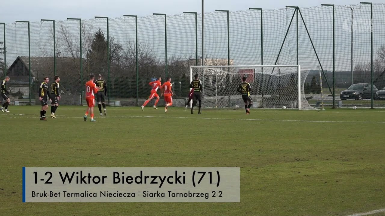WIDEO: sparing Bruk-Bet Termalica Nieciecza - Siarka Tarnobrzeg 2-2 [BRAMKI]