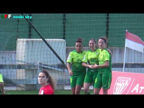 Primer gol Irantzu (Athletic B 0-2 Eibar) - LigasFutbolFemenino.com