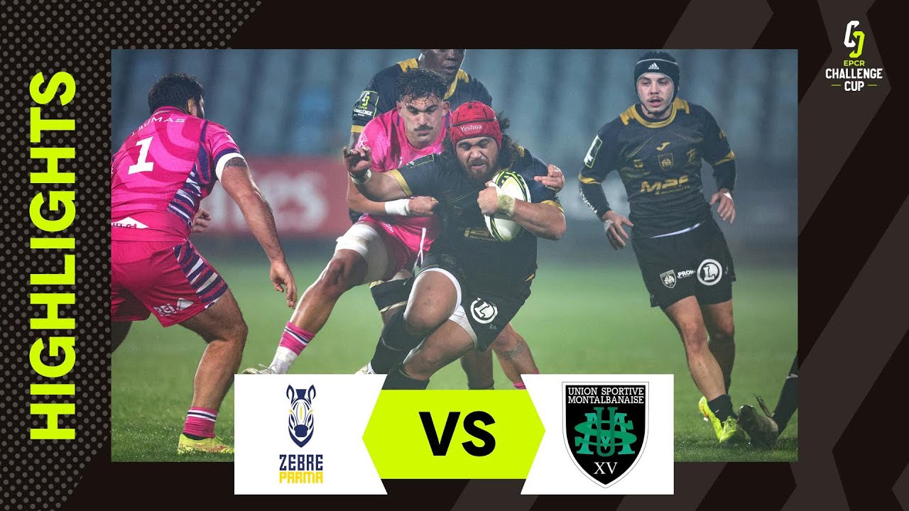 Temps Forts - Zebre Parma v US Montauban | EPCR Challenge Cup 2025/26
