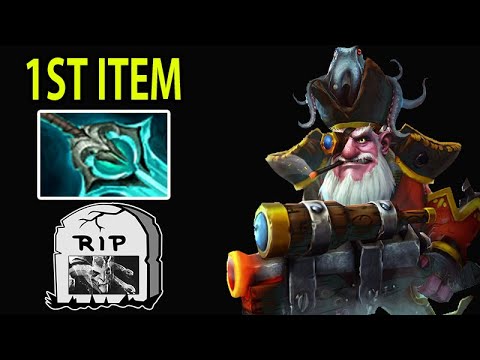 DISPERSER FIRST ITEM - Mid Sniper MANA BURN vs Medusa 7.33 Dota 2