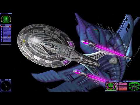 Star Trek: Bridge Commander | Dominion Captured Sovereign vs Babylon 5 Sharlin Cruiser