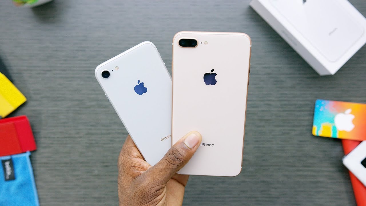 iPhone 8 Unboxing: Silver vs Gold!