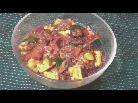 Cumin Cottage Cheese Tomato Stir Fry | Stir Fry Recipes  | Cooking Basics: How To Stirfry 1672