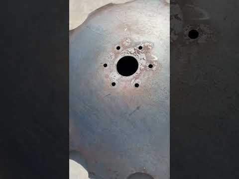 Диск бороны АГД Ø660х6,3мм, ф62мм 6отв. 11 мм с бронестали ромашка - фото 1 - id-p2037256667