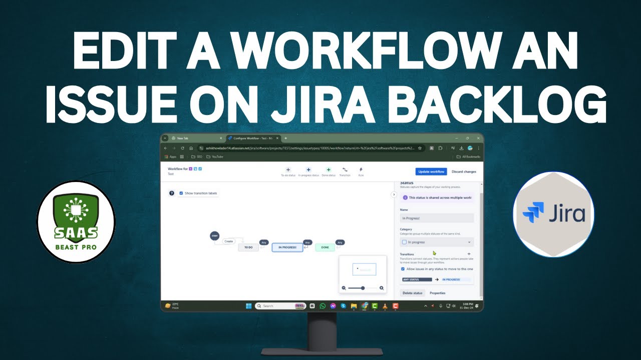 How to Edit a Workflow an Issue on Jira Backlog - Full Guide [2025]