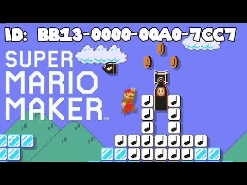 Super Mario Maker - Ice Skate Valley