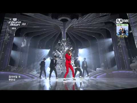 141225- Shannon (샤넌) - Daybreak Rain (새벽비) @ M Countdown [1080P]