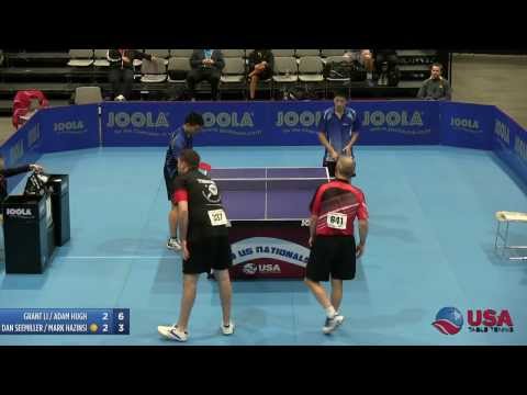 2013 US Table Tennis National Championships - Quarterfinals - Table 1 - Day 2 Evening Session