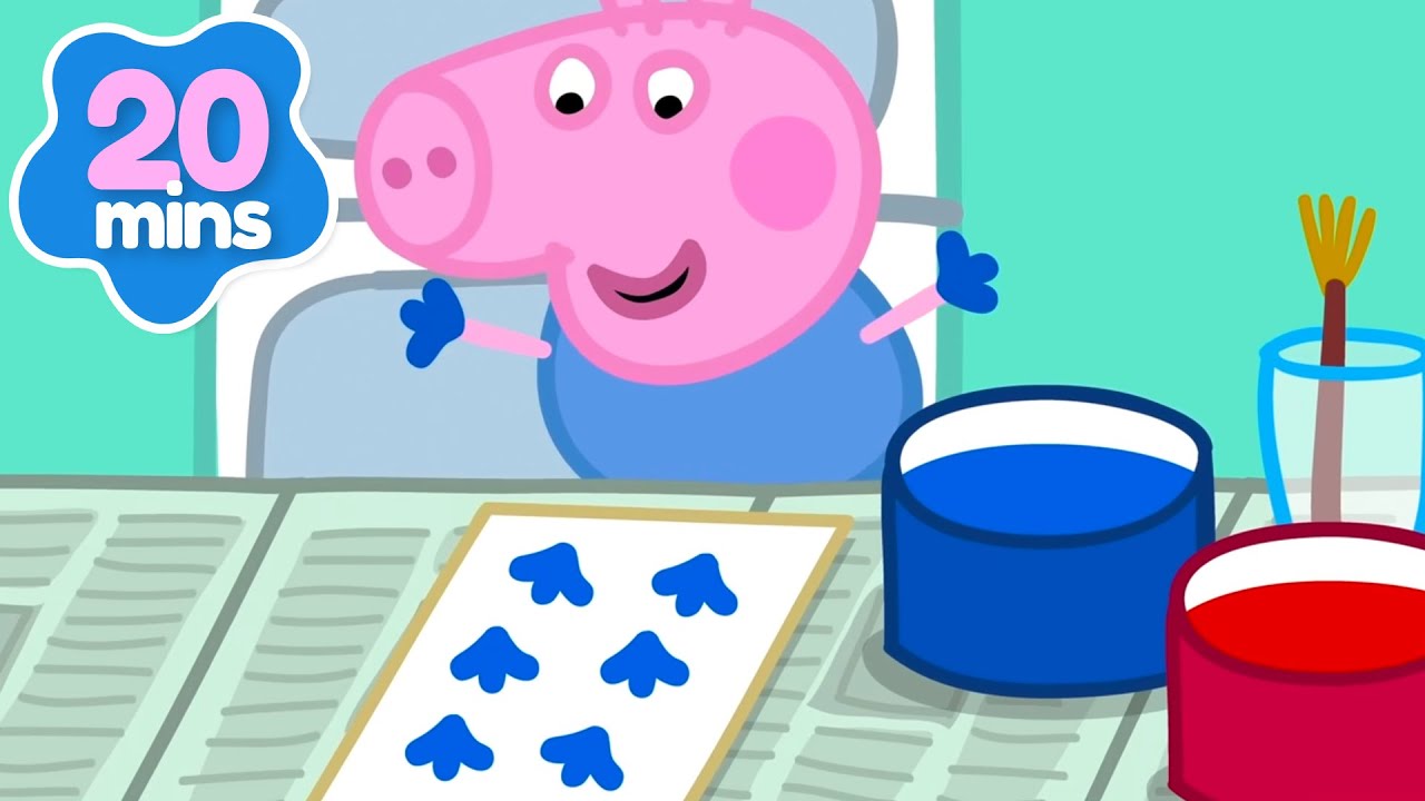 Peppa Pig Learns How To Paint | Story for Kids | Kids Cartoons | Peppa Pig Videos