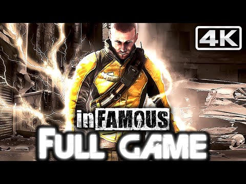 INFAMOUS 1 Gameplay Walkthrough FULL GAME (4K 60FPS) No Commentary