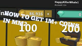 How To Get Free Coins In Mm2