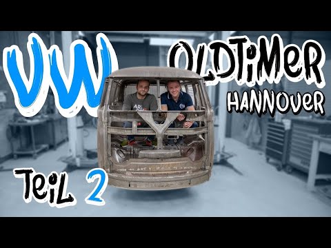 Die heiligen Hallen von VW Nutzfahrzeuge Oldtimer! - Bulli Restauration Teil 2 | Philipp Kaess |