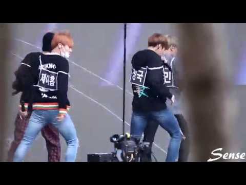 [직캠/FANCAM]161008 DMC 페스티벌 방탄소년단(BTS) - Run 리허설  By.Sense