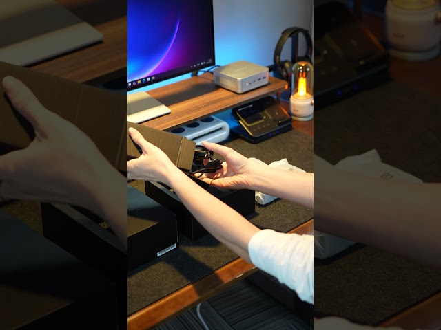 Vídeo relacionado con MINISFORUM TB4-01 Estación de acoplamiento GPU con Thunderbolt 4, carcasa eGPU con controlador Intel JHL 8440 Thunderbolt 4, DP1.4 | HDMI2.1 | Salida de video TB4 | 3 USB-A | 1 estación de