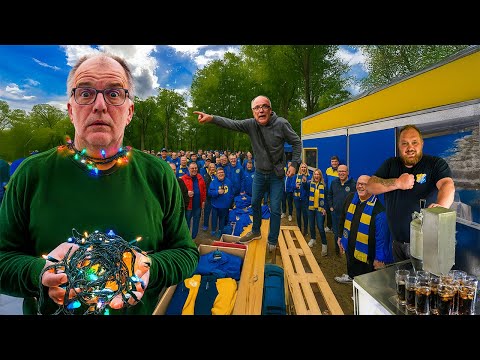 Letztes Heimspiel, 1300 Zuschauer und Platzwart Udo kämpft mit Lichterketten I Udo & Wilke