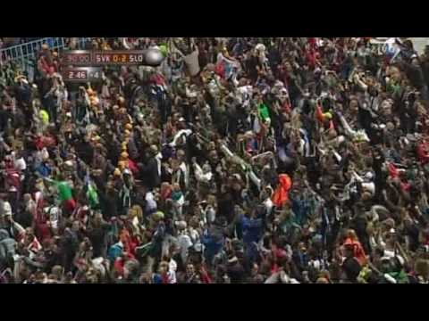 10.10.2009 WC10Q - Slovaska vs Slovenija 0:2 Pecnik