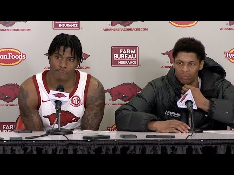 Arkansas Players Postgame Press Conference – Arkansas 108, South Carolina 74